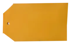 CAL Fiskemärken 12x8cm 6-pack 6 st etiketter i mjuk elastisk plast