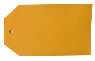 CAL Fiskem&#228;rken 12x8cm 6-pack 6 st etiketter i mjuk elastisk plast