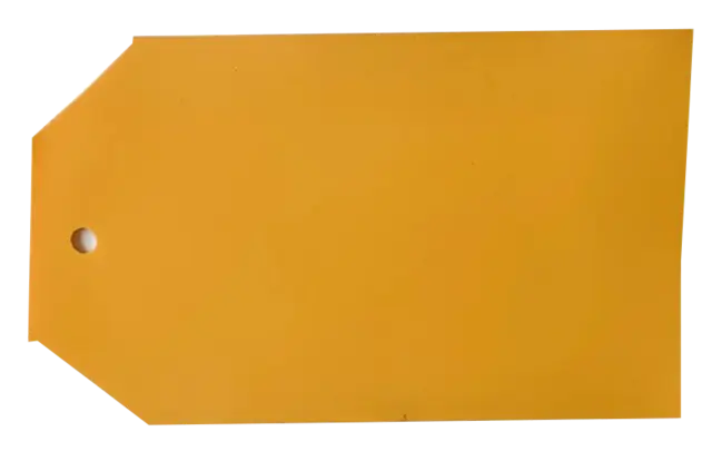 CAL Fiskemärken 12x8cm 6-pack 6 st etiketter i mjuk elastisk plast 