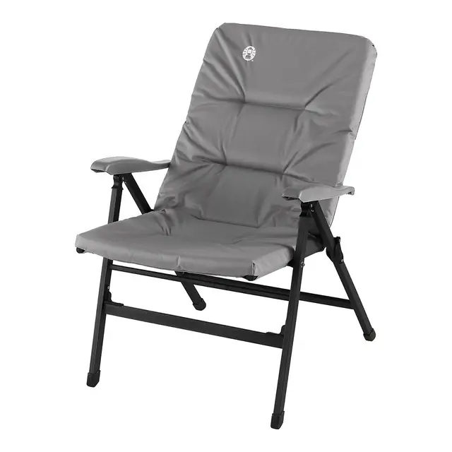 Coleman Recliner Grey Hopfällbar campingstol 