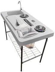 Fiske/ rensbord/disko Rensbord, utekök