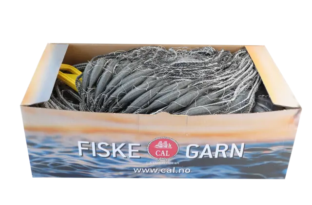 CAL Sötvattennät Grå 21mm Nät til sötvattensfiske 25m x 1,5m 