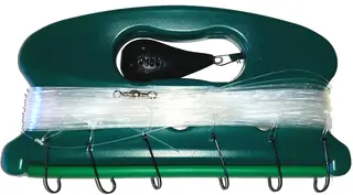 CAL Makrillharpa Komplett Makrillharpa med svarta krokar och lod