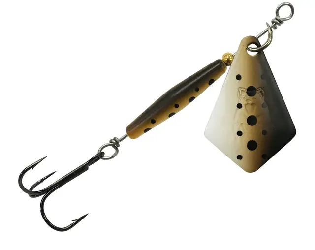 Tasmanian D Blades Brown Trout 5,4g Kjöp 8 spinnare, få en gratis betesbox 