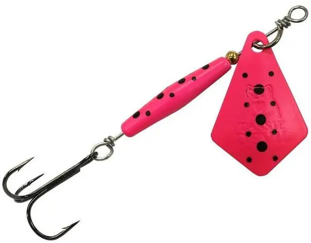 Tasmanian D Blades Pink Panther 5,4g Kjöp 8 spinnare, få en gratis betesbox 