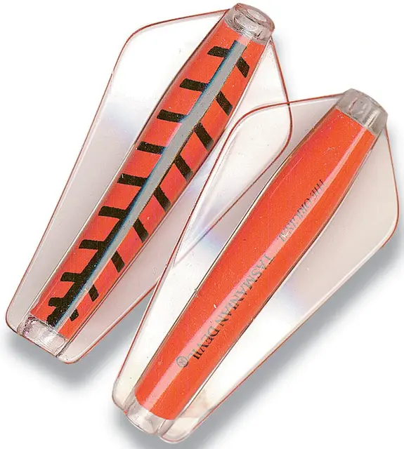 Tasmanian Devil 15 Red Terror 13,5g Det orginala aggrissiva Skeddraget 