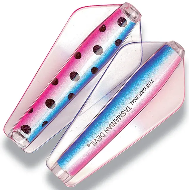 Tasmanian Devil Spotted Rainbow 13,5g Det orginala aggrissiva Skeddraget 