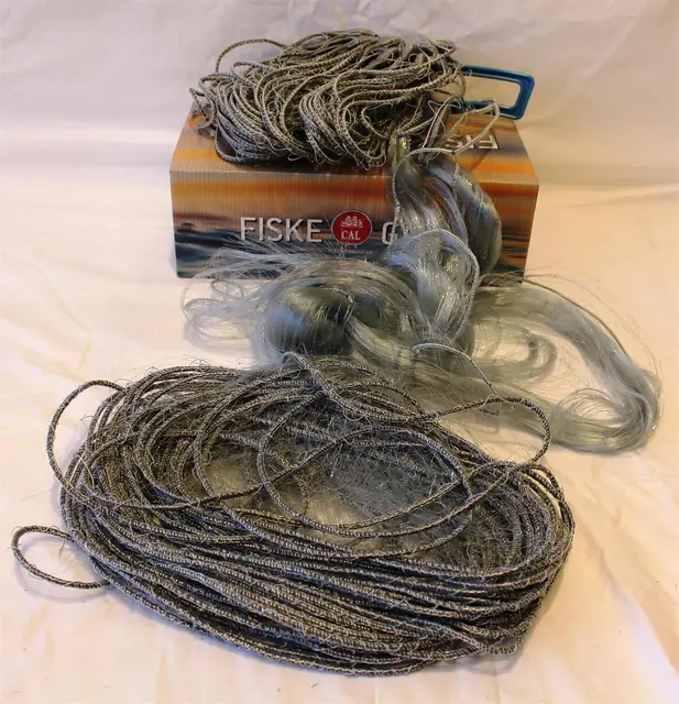 CAL Sötvattennät Grå 31mm Nät til sötvattensfiske 50m x 1,5m 