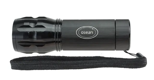 Osean Lampa 3W Cree LED Praktisk ficklampa med fokusfunktion 