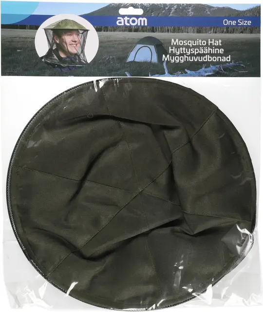 Atom Mygghatt m/ring one size Mygghatt med finmasket nett 
