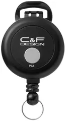 C&amp;F Flex Pin-On-Reel Black CFA-72-BK
