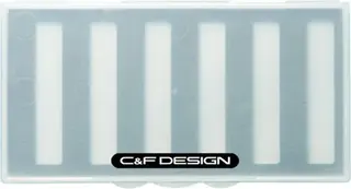 C&amp;F Plus One MSF Fly Case Nymph (6 Rows) P1-6