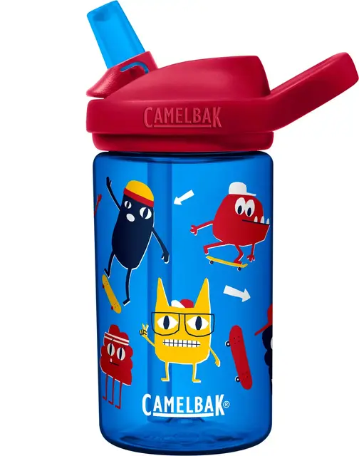 CamelBak Eddy+ Kids Bottle 0,4L Drikkeflaske, Skate Monster 