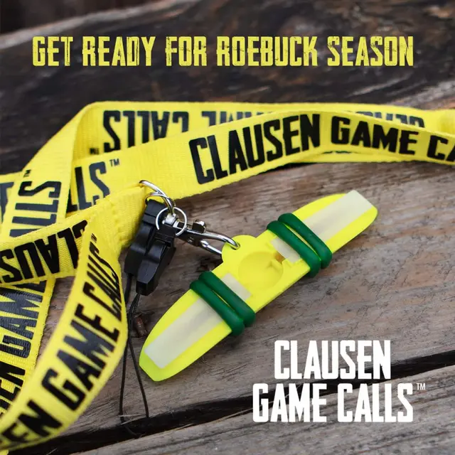 Clausen Game Calls Lanyard Praktiskt band till dina lockpipor 