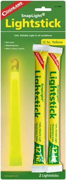 Coghlan's lysstaver - Gul Gult knekklys 