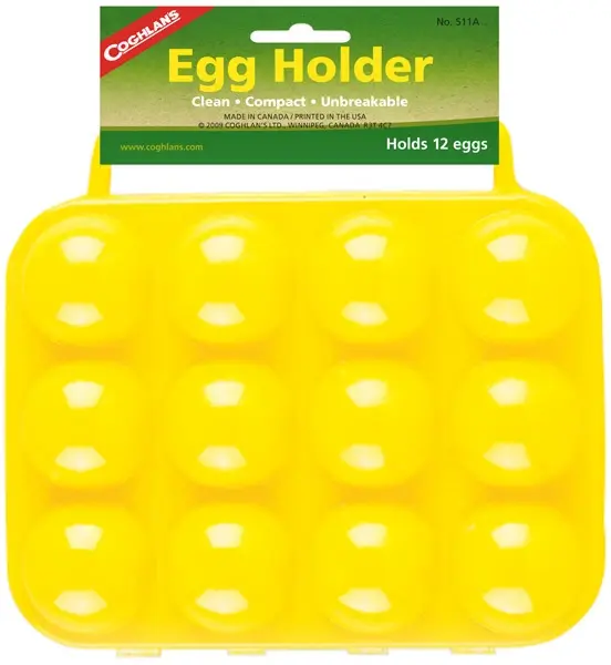 Coghlan's Hiker Egg Holder Smidig ägghållare, upp till 12 ägg 