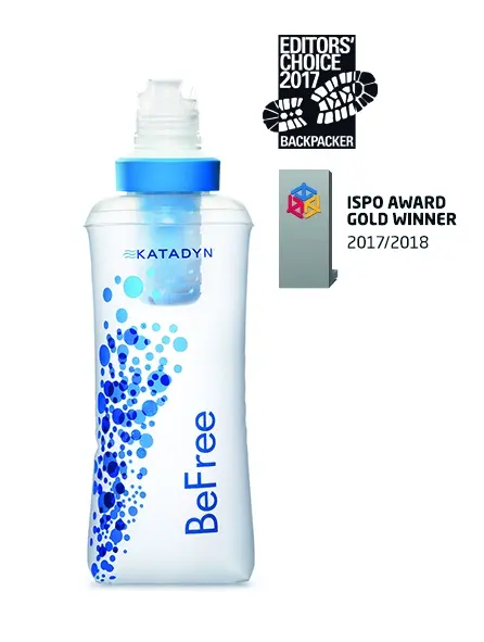 Katadyn Befree Filter Kompakt, lätt och hopfällbar 