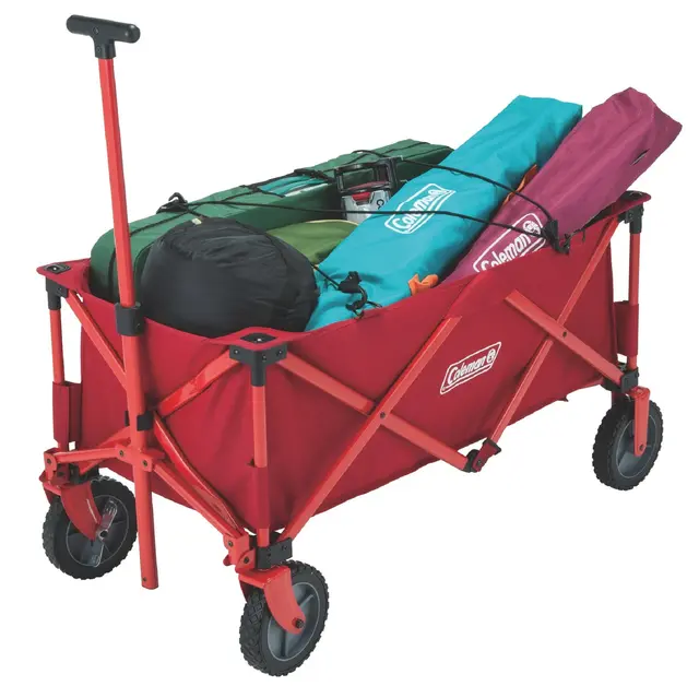 Coleman Folding Outdoor Wagon Mycket praktisk transportvagn 