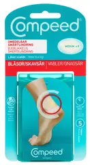 Compeed skoskavsplåster Medium Ger avlastning och smärtlindring