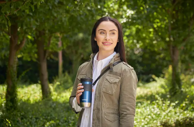 Contigo Byron 2.0 SS Blue Corn 470ml 100% lekkasjefri drikkekopp 