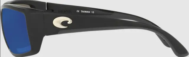 Costa Del Mar Fantail 11 Black/Blue Mirror, 580P (plast) 