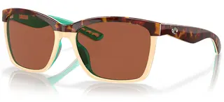 Costa Del Mar Anaa Retro Tort/Cream Copper 580P (plast)