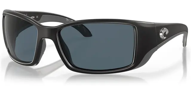 Costa Del Mar Blackfin Matte Black Gray 580P (plast) 