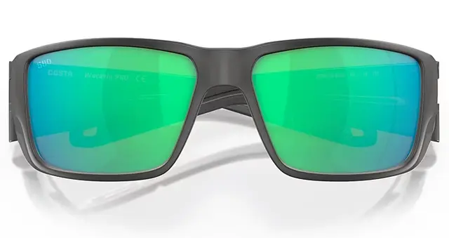 Costa Del Mar Blackfin PRO-11 Matte Black/Green Mirror, 580G (glass) 