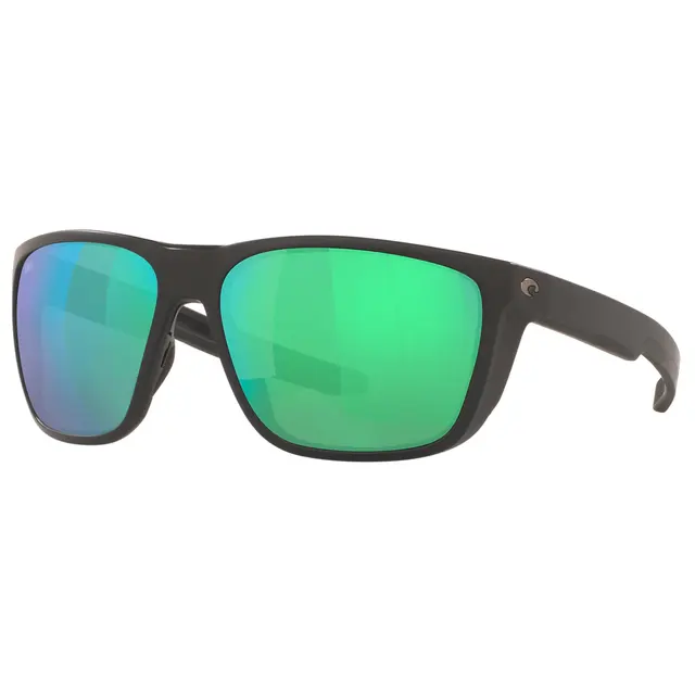 Costa Del Mar Ferg Matte Black Green Mirror 580G (glass) 