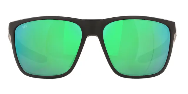 Costa Del Mar Ferg Matte Black Green Mirror 580G (glass) 