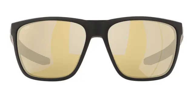 Costa Del Mar Ferg Matte Black Sunrise Silver Mirror 580G (glass) 