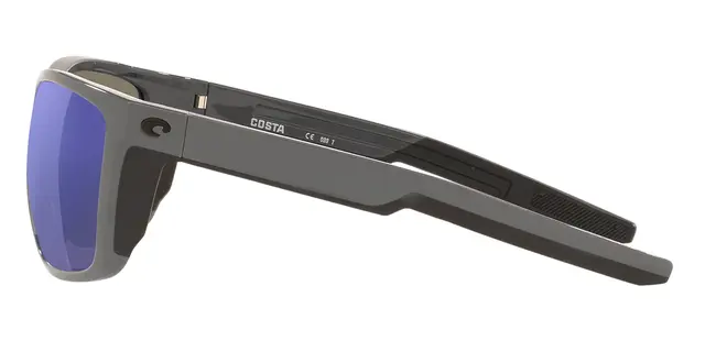 Costa Del Mar Ferg Shiny Grey Blue Mirror 580P (plast) 