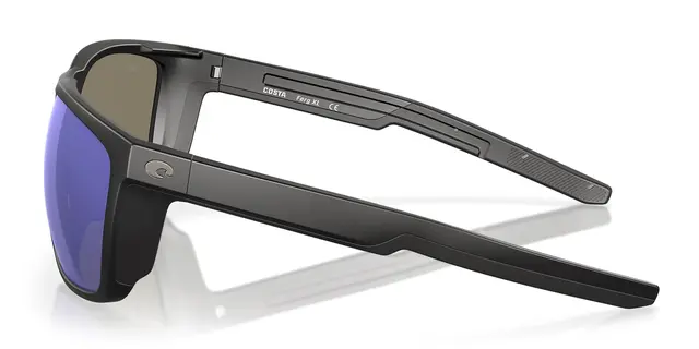 Costa Del Mar Ferg XL Matte Black-Blue Blue Mirror. 580P (plast) 