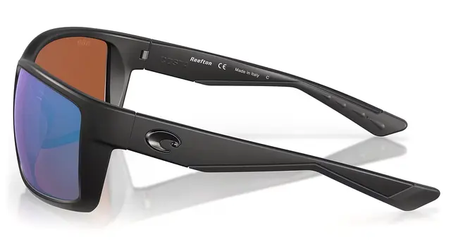 Costa Del Mar Reefton Pro Matte Black Green Mirror 580G 