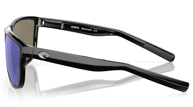 Costa Del Mar Rincondo Shiny Black Blue Mirror 580G (glass) 