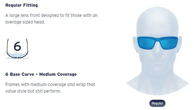 Costa Del Mar Lido Matte Black Sunrise Silver Mirror 580G 