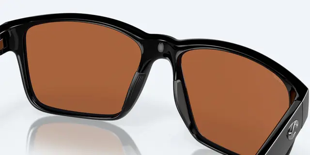 Costa Del Mar Paunch Black Green Mirror 580P 