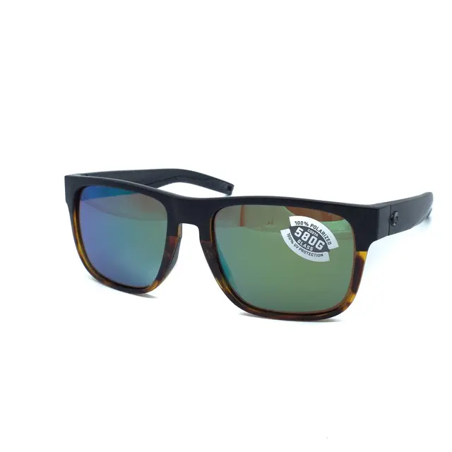 Costa Del Mar Spearo 181 Green Mirror 580G (glass) Matte black/Shiny tortoise 