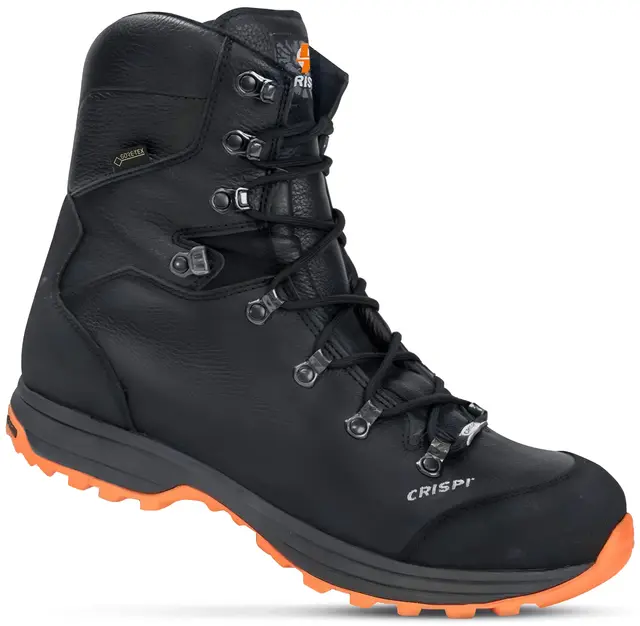 Crispi Oppdal GTX Black/Orange 41 Lätt och halvhög jaktstövel med GoreTex 