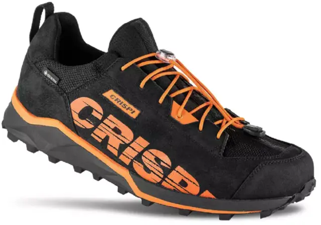 Crispi Attiva Low GTX Black/orange 36 Med Gore-Tex och Vibram sula 