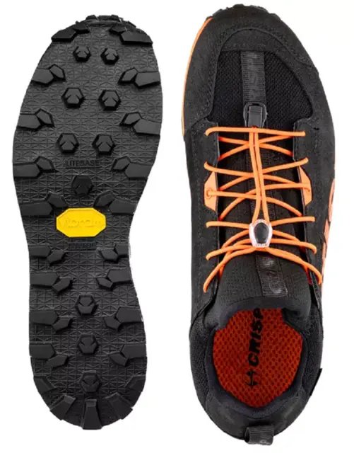 Crispi Attiva Low GTX Black/orange 36 Med Gore-Tex och Vibram sula 