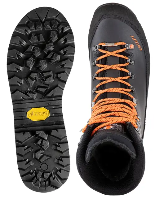 Crispi Titan NW Sort/Orange 38 Stabil och lätt jaktstövel med Gore-Tex 