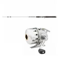 Daiwa Silvercast Tele 6'/Silvercast 100 Teleskopspö och rulle - 10-30g