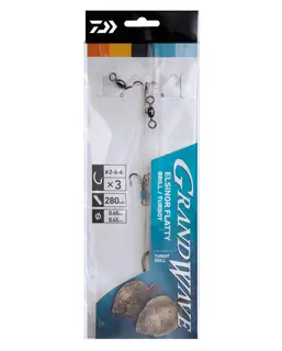 Daiwa Grand Elsinor Rig Brill-Turbot #2 Tackel till piggvar
