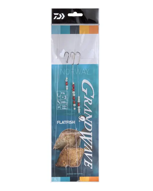 Daiwa Grand Norway Rig Flatfish Tackel till båtfiske 