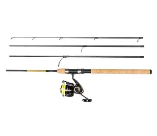 Daiwa Crossfire Gold Rush Pmc 4-delat Haspelsett