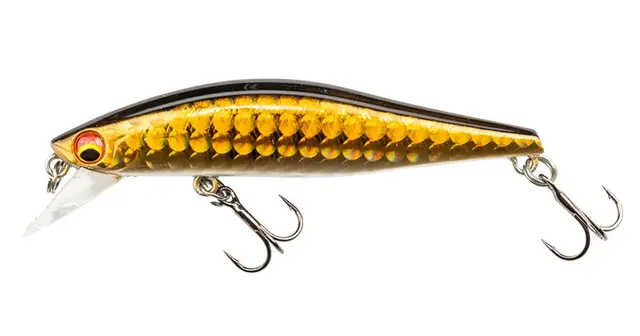 Daiwa Tournament Wise Minnow 50FS Gold Lens 