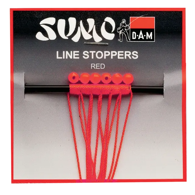 DAM Sumo Flötesstopp röd Perfekt om du fisker med Bombardadupper 