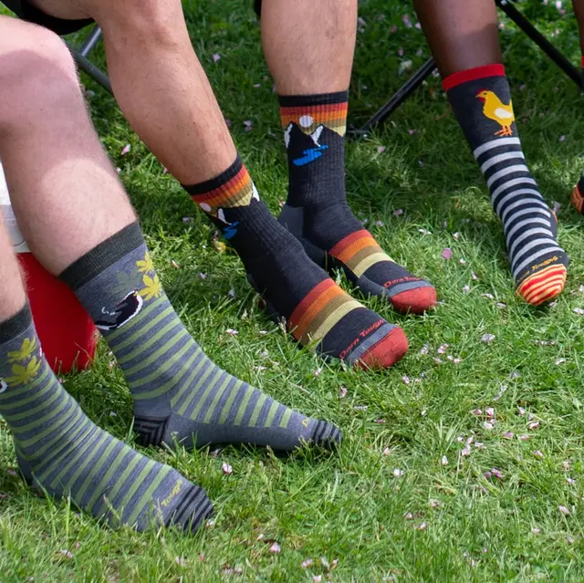 Darn Tough Sunset Ridge Eclipse M Micro CrewLightweight Cushion, Herre 