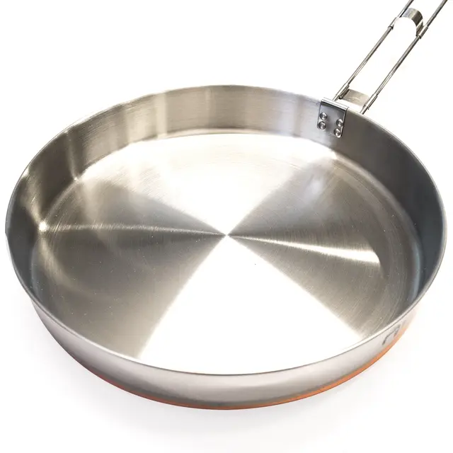 Eagle stål stekepanne 24cm m/kobberbelagt bunn 